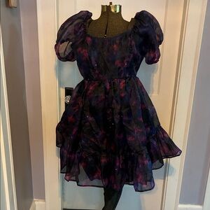 Elegant Purple Kids Dress